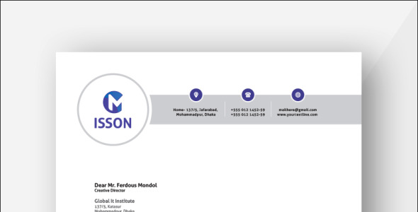 Фирменный стиль на тему графика