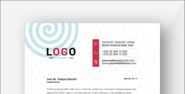 Фирменный стиль на тему графика