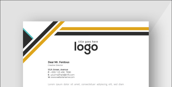 Фирменный стиль на тему графика