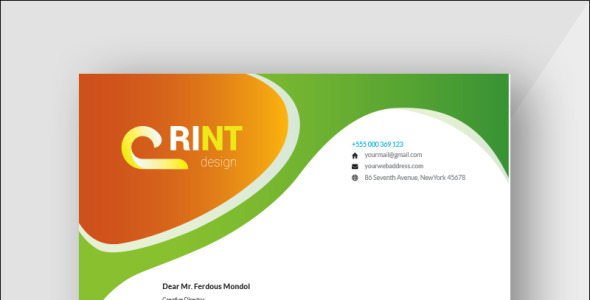 Фирменный стиль на тему графика