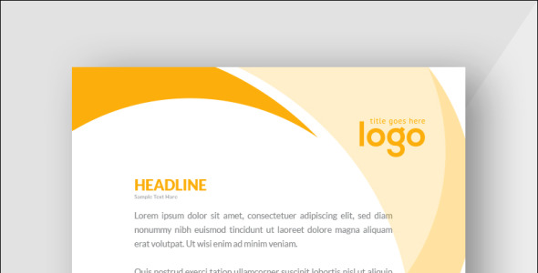 Фирменный стиль на тему графика