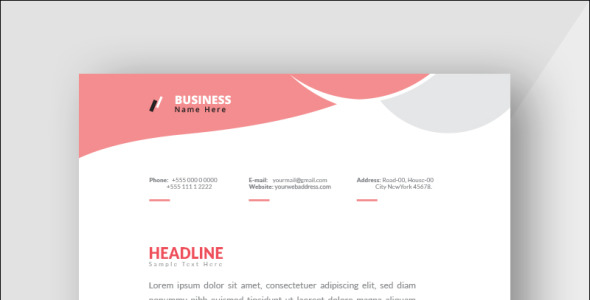 Фирменный стиль на тему графика