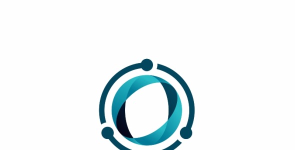 Шаблон логотипа на тему графика