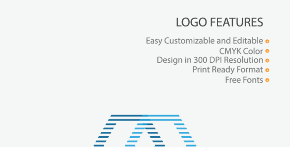 Шаблон логотипа на тему графика