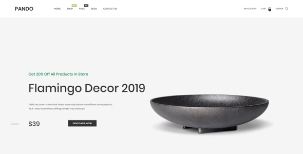 ap pando minimal furniture prestashop theme