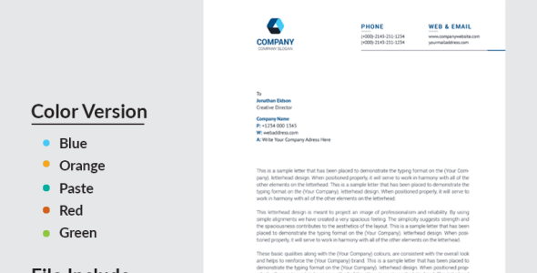 Фирменный стиль на тему графика