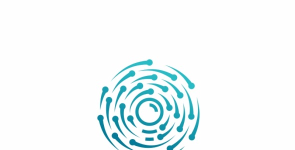 Шаблон логотипа на тему графика