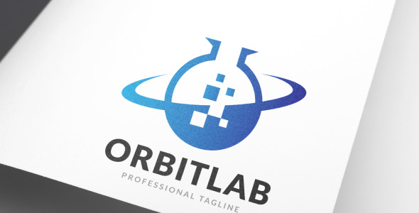 Шаблон логотипа на тему графика