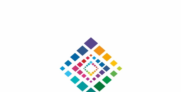 Шаблон логотипа на тему графика