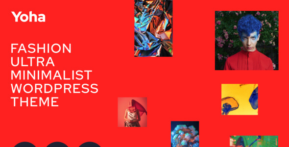 модная ультра минималистская тема wordpress