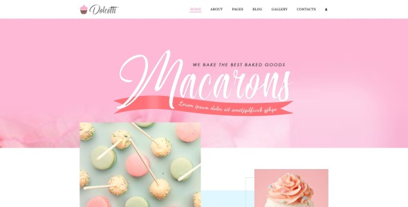 пекарня многостраничный современный шаблон joomla