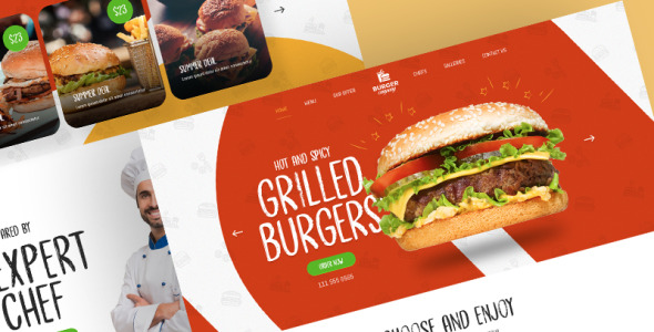 PSD шаблон на тему графика