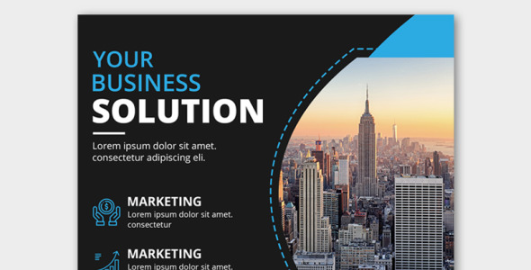 Шаблон для соцсетей на тему графика