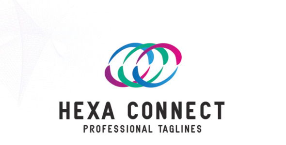 Шаблон логотипа на тему графика