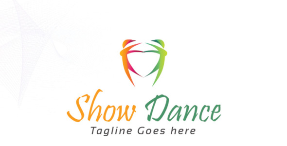 Шаблон логотипа на тему графика