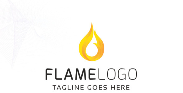 Шаблон логотипа на тему графика