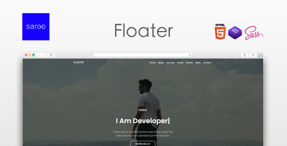 шаблон персональной целевой страницы