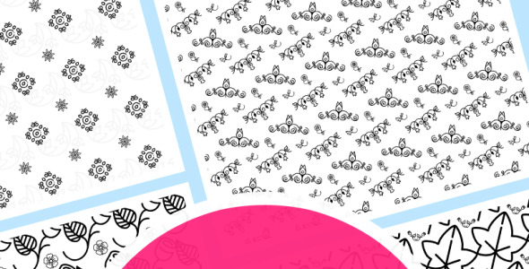 Pattern на тему графика