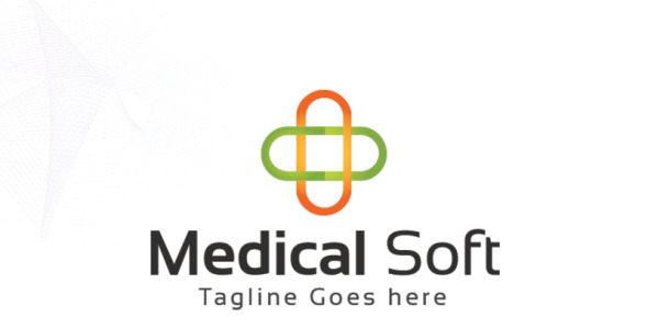 Шаблон логотипа на тему графика