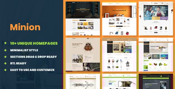 магазин отзывчивая тема shopify