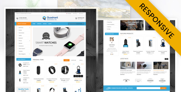 Electronics Store OpenCart Template