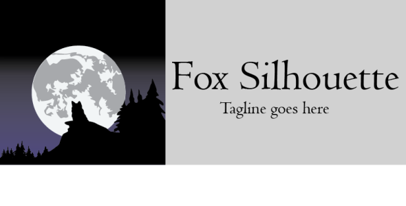 Шаблон логотипа на тему графика