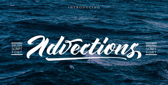 Шрифт на тему графика