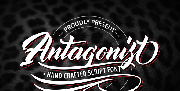 Шрифт на тему графика