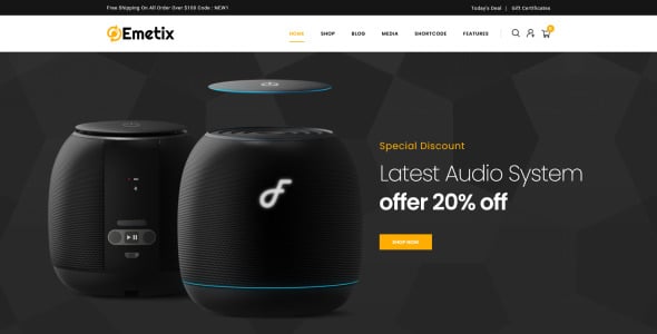 тема цифрового магазина woocommerce