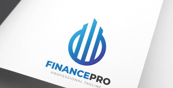 Шаблон логотипа на тему графика