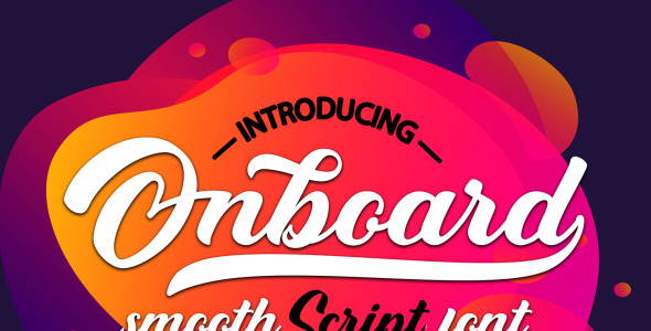 Шрифт на тему графика