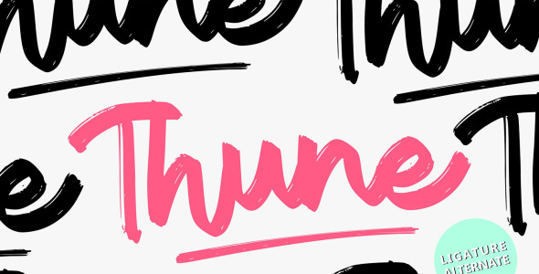 Шрифт на тему графика