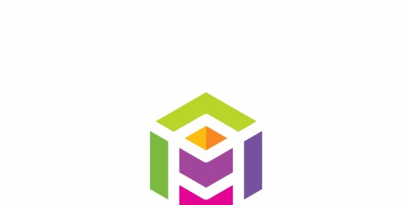 Шаблон логотипа на тему графика