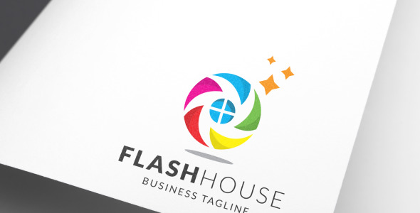 Шаблон логотипа на тему графика