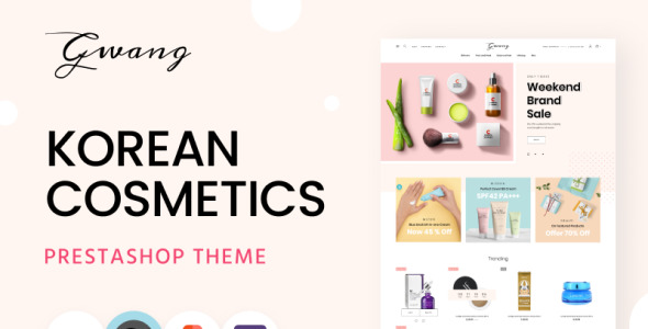 корейская косметика шаблоны электронной коммерции тема prestashop