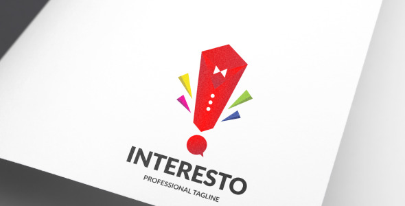 Шаблон логотипа на тему графика