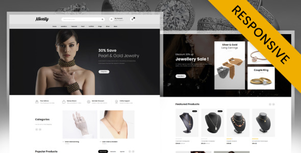 шаблон opencart ювелирного магазина