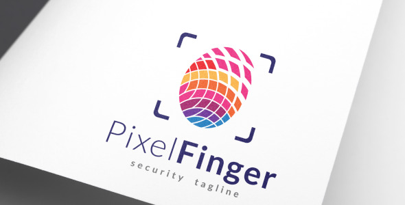 Шаблон логотипа на тему графика