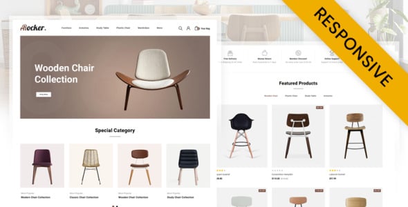 Furniture Store OpenCart Template