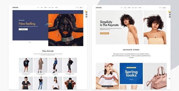 saccato fashion store prestashop theme