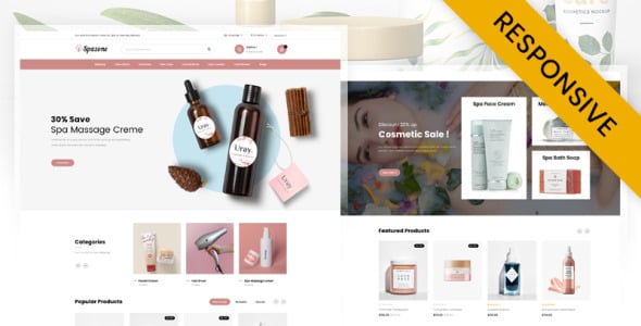 шаблон opencart массажного салона