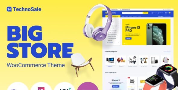 современная онлайн электронная коммерция продуктовый магазин woocommerce тема