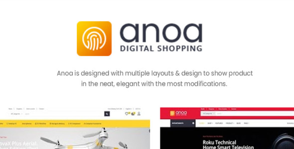 anoa supermarket prestashop тема