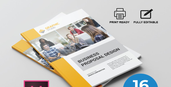 Фирменный стиль на тему графика