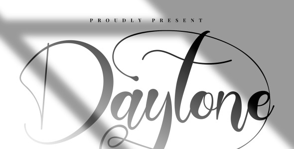 Шрифт на тему графика