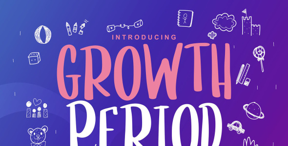 Шрифт на тему графика