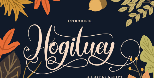 Шрифт на тему графика