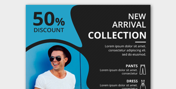 Шаблон для соцсетей на тему графика