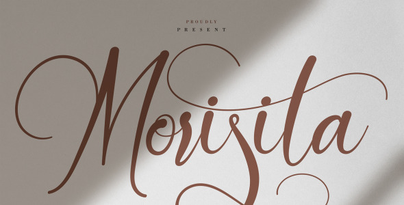 Шрифт на тему графика