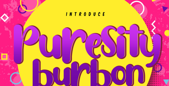 Шрифт на тему графика